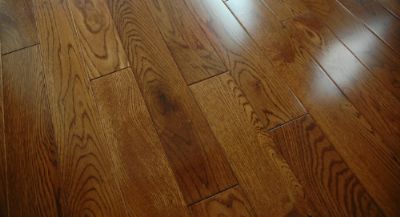 Oak handscrape