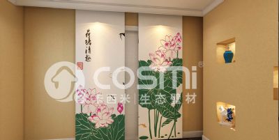 diatom mud wall stikers   - Chinese style