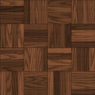 Ebony color parquet wood flooring