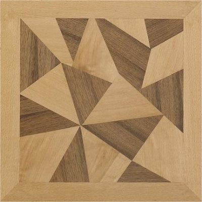 Wood mosaic parquet flooring