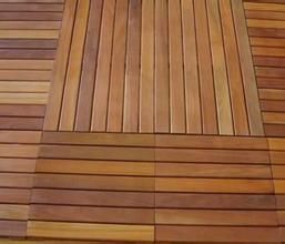 Merbau outdoor floor