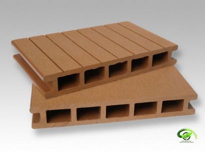 wpc decking hollow